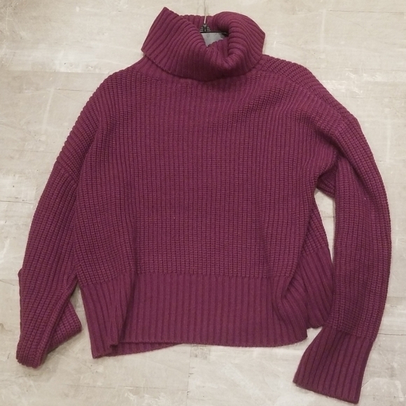 💕SANCTUARY Chunky Knit Ribbed Turtleneck Sweater - Picture 4 of 6